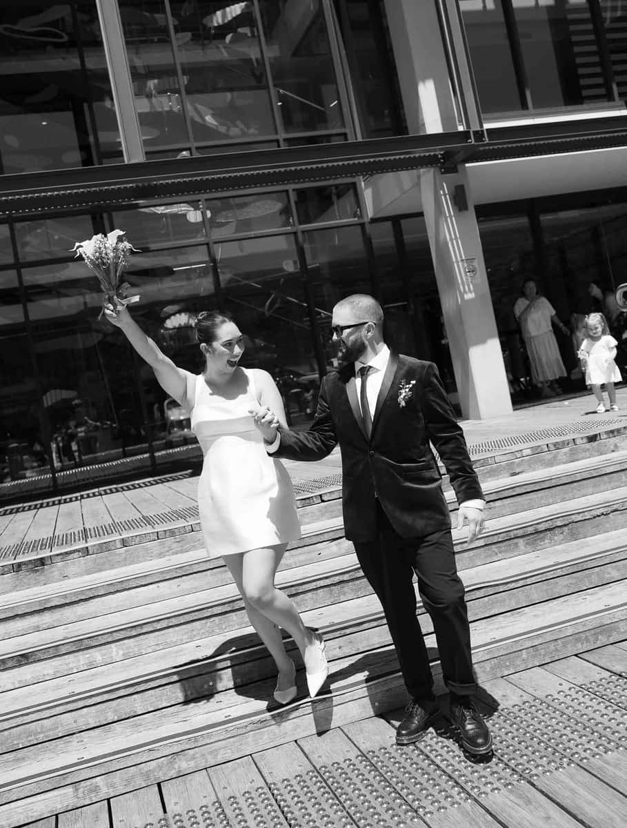 DREW AND GABY (Pyrmont registry wedding and Epula restaurant)