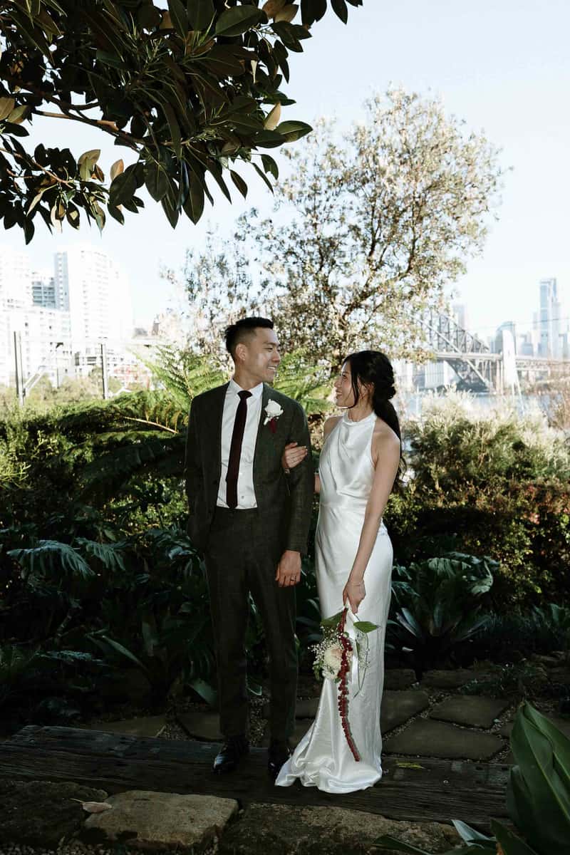 JO AND ERIC (Elopement at Wendy's secret garden, Martin place and the Rocks)