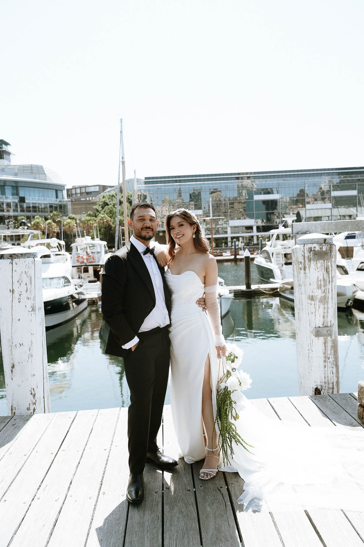 SARAH AND JASON (Intimate Sydney Elopement from Pyrmont Registry to Pier One Harbour Wedding)