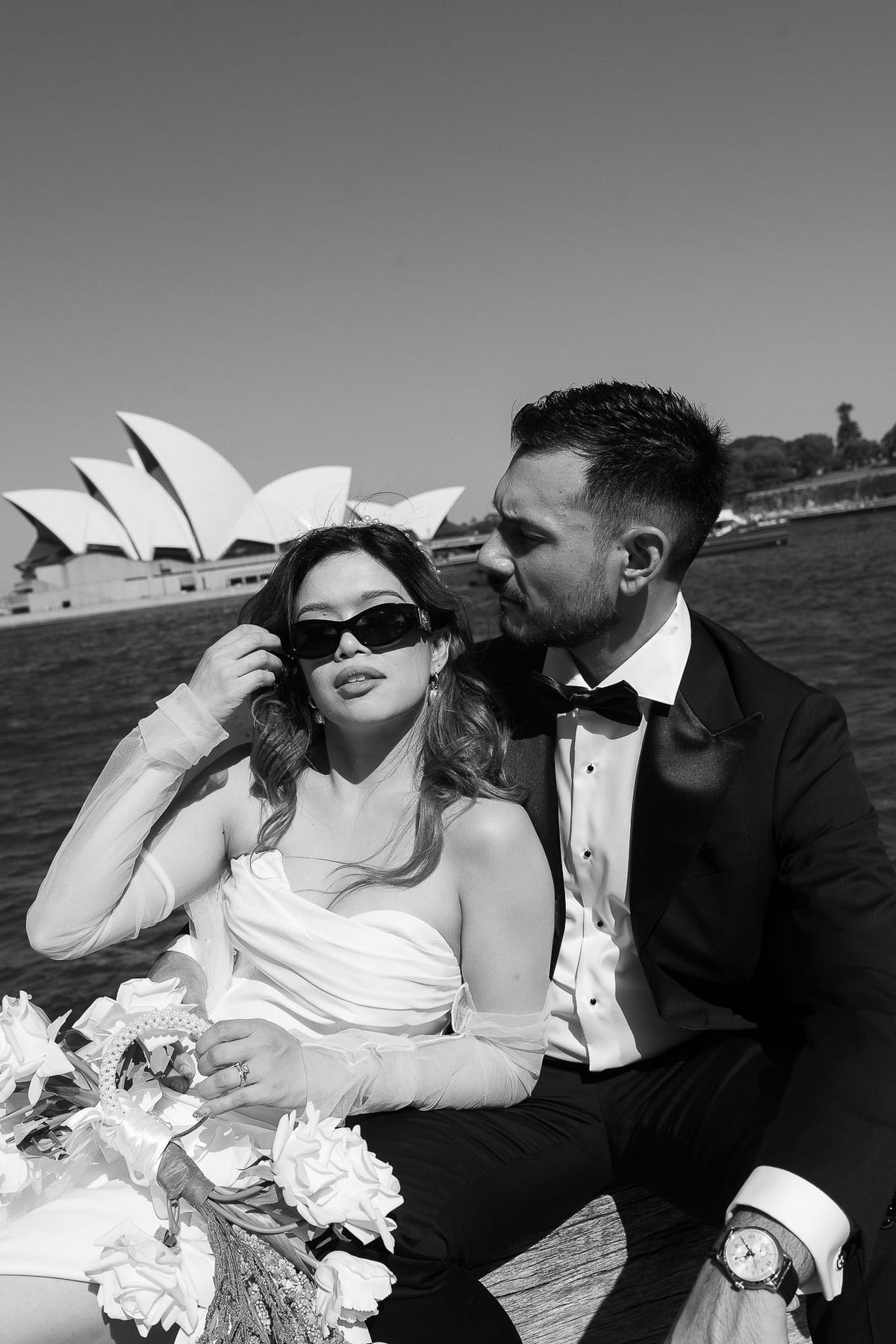 SARAH AND JASON (Intimate Sydney Elopement from Pyrmont Registry to Pier One Harbour Wedding)
