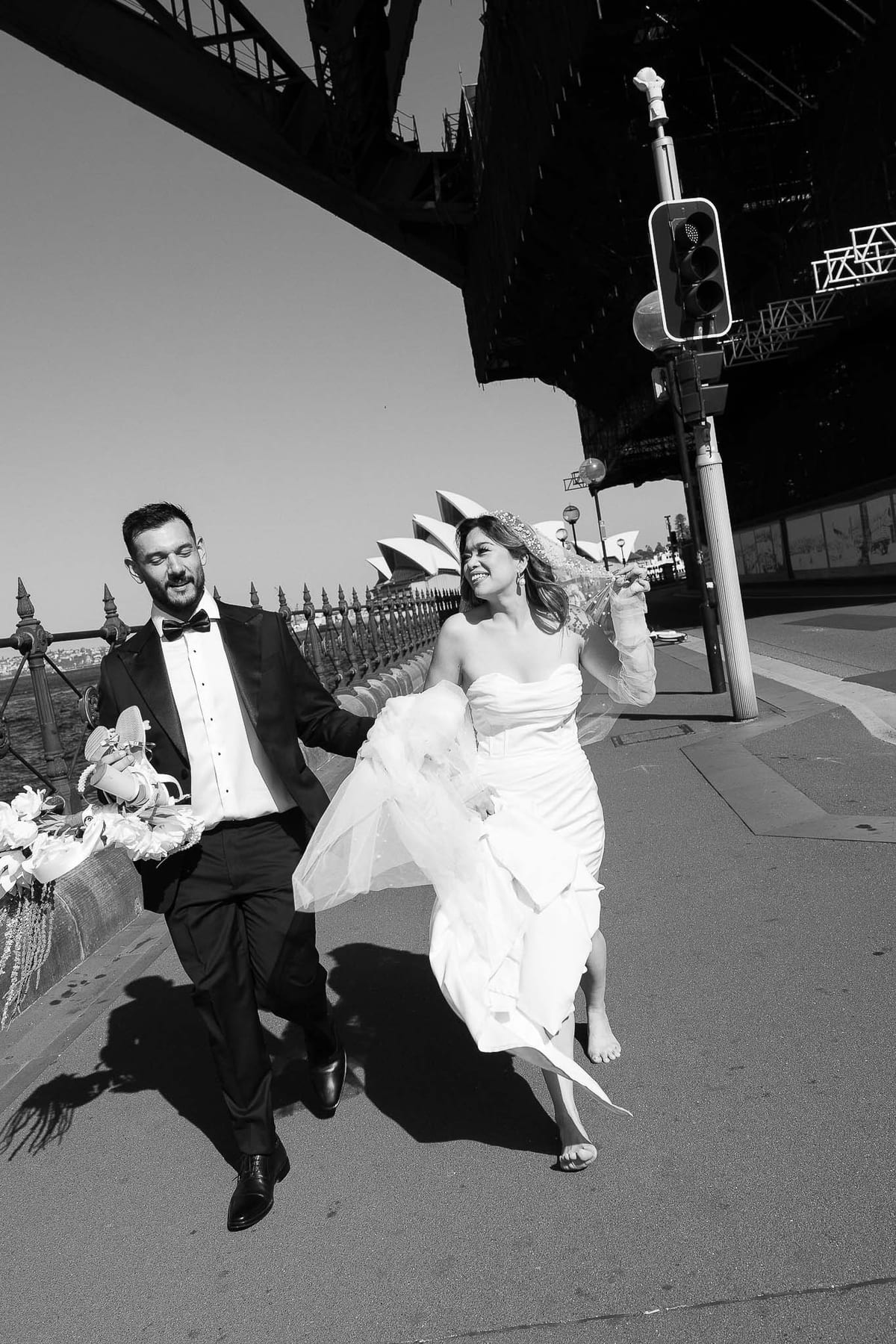 SARAH AND JASON (Intimate Sydney Elopement from Pyrmont Registry to Pier One Harbour Wedding)