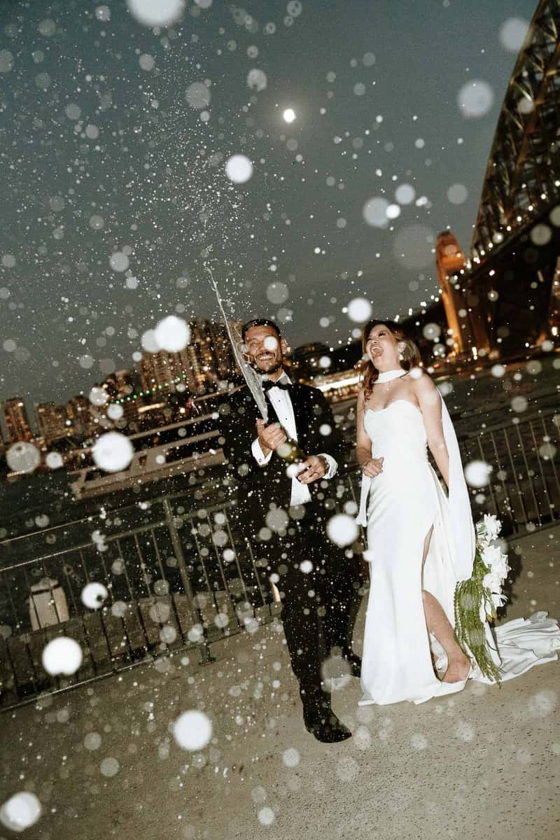 SARAH AND JASON (Intimate Sydney Elopement from Pyrmont Registry to Pier One Harbour Wedding)