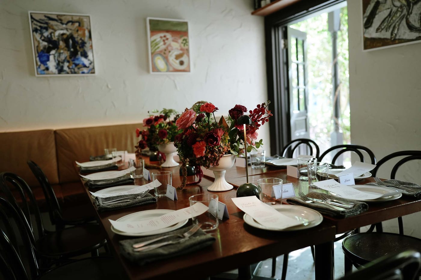 MAGDA AND CHINMAY (Registry Wedding and lunch at Dear SAint Eloise)