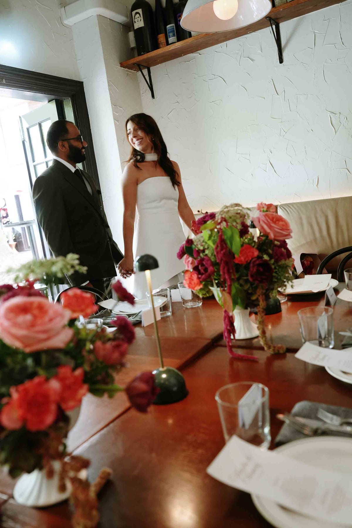 MAGDA AND CHINMAY (Registry Wedding and lunch at Dear SAint Eloise)