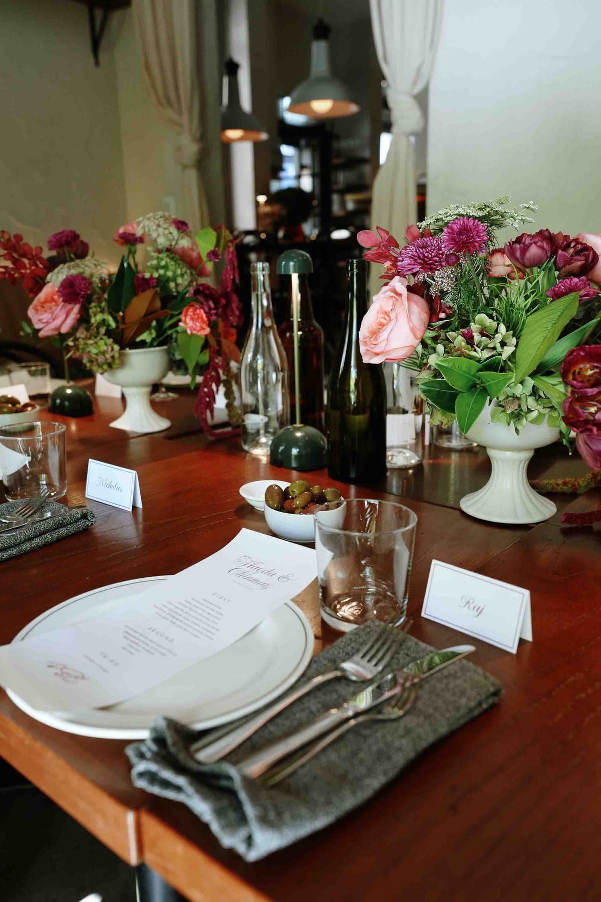MAGDA AND CHINMAY (Registry Wedding and lunch at Dear SAint Eloise)