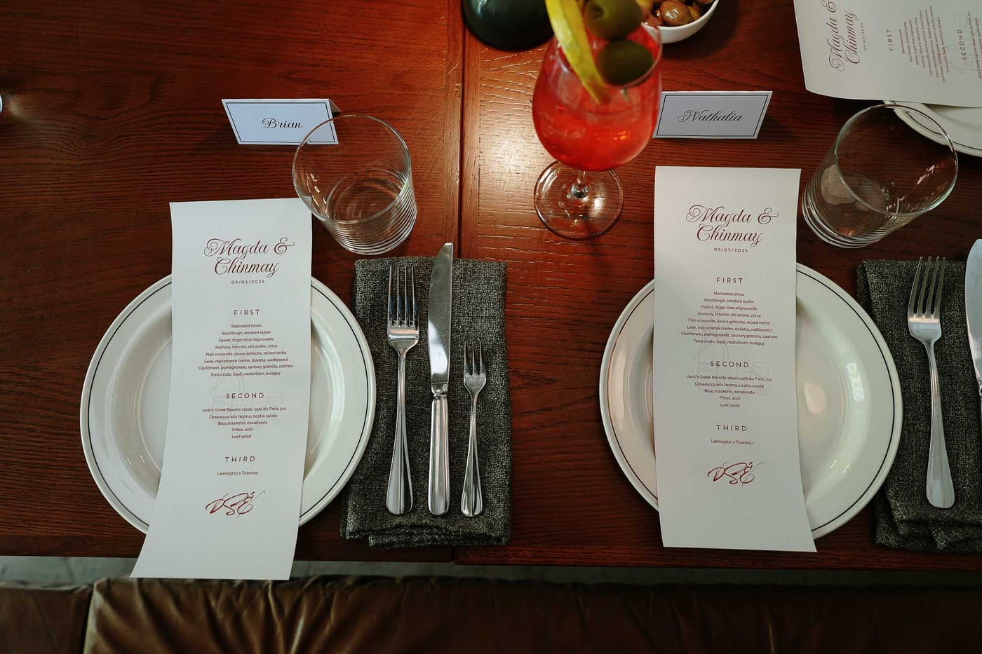 MAGDA AND CHINMAY (Registry Wedding and lunch at Dear SAint Eloise)
