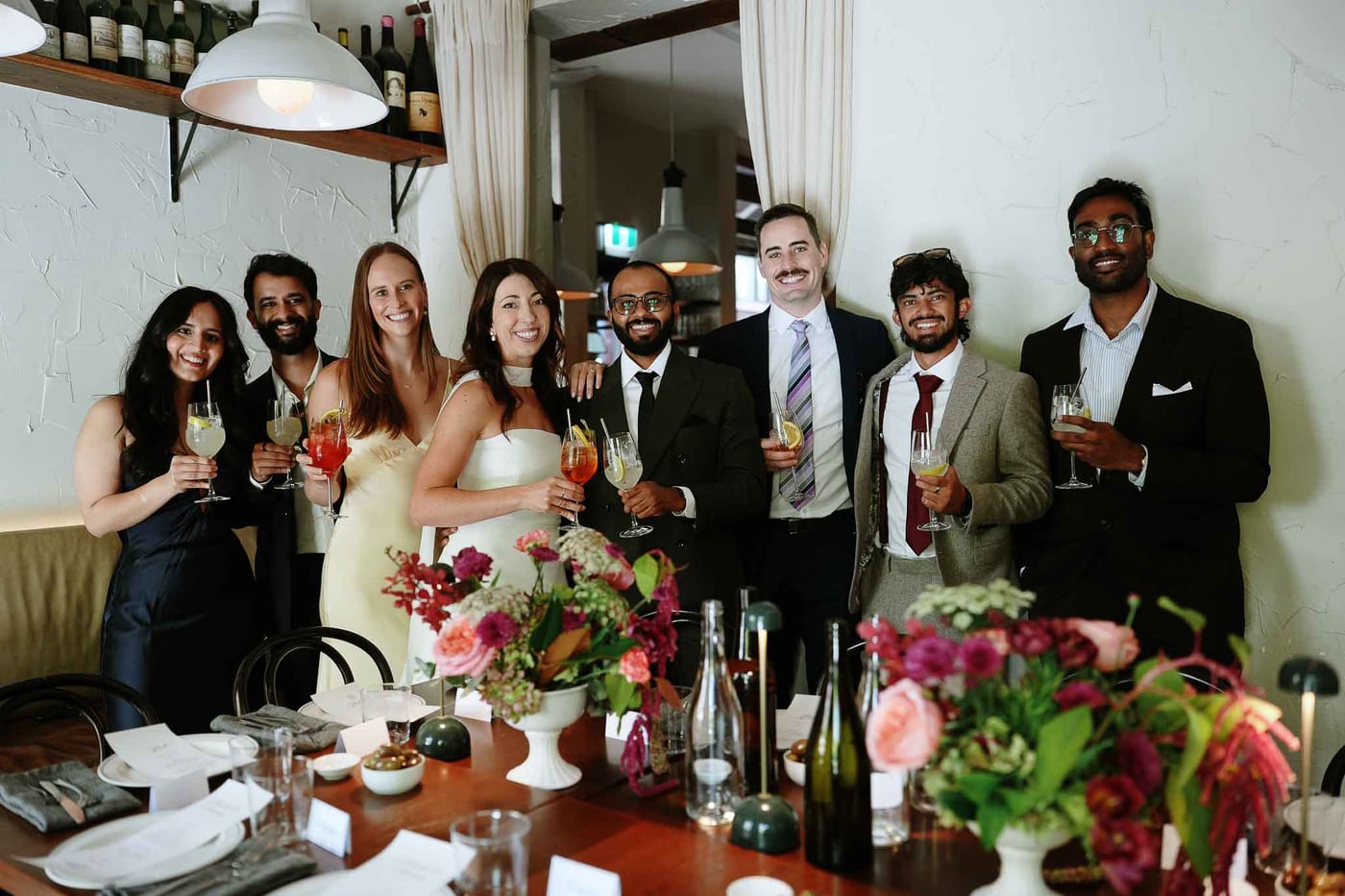 MAGDA AND CHINMAY (Registry Wedding and lunch at Dear SAint Eloise)