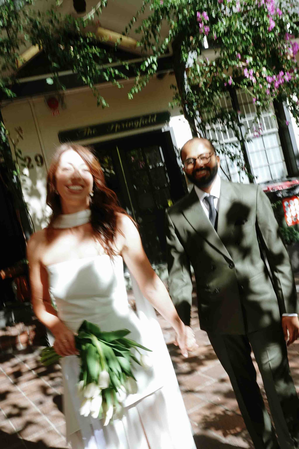 MAGDA AND CHINMAY (Registry Wedding and lunch at Dear SAint Eloise)