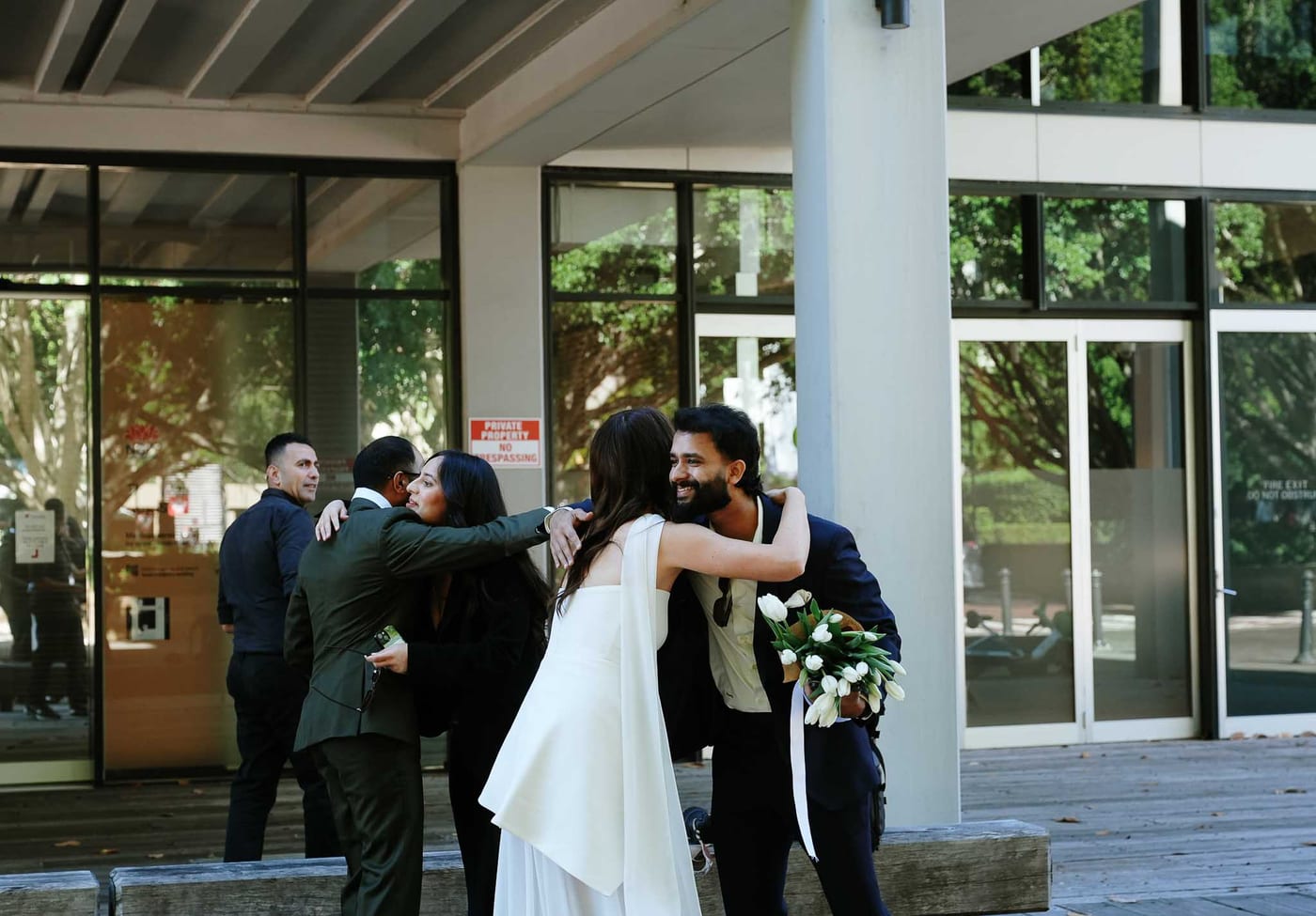 MAGDA AND CHINMAY (Registry Wedding and lunch at Dear SAint Eloise)
