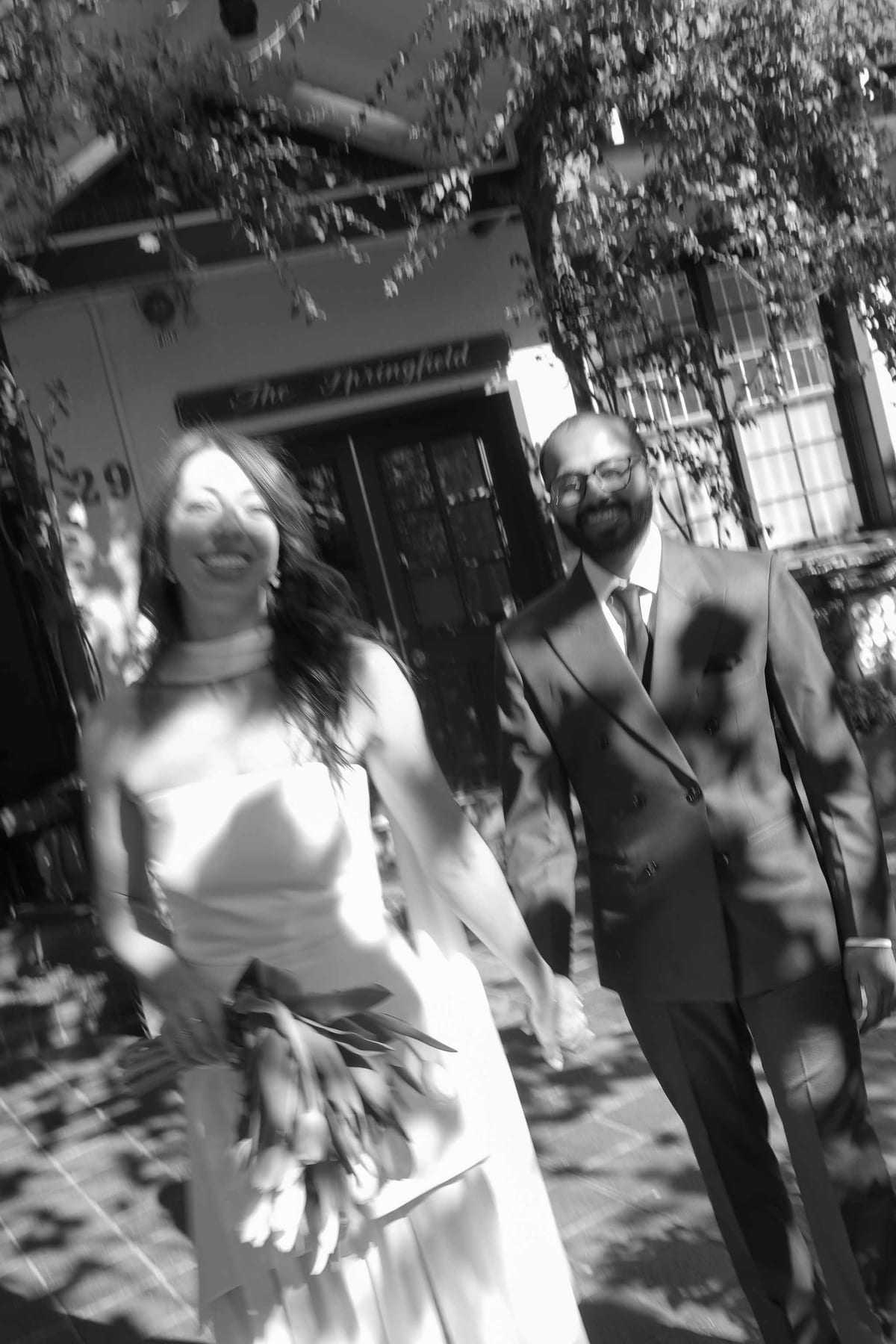 MAGDA AND CHINMAY (Registry Wedding and lunch at Dear SAint Eloise)