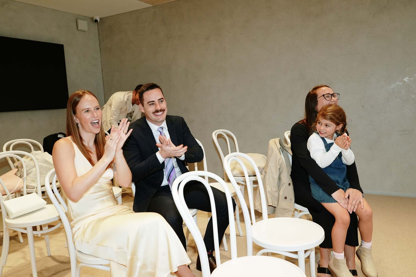 MAGDA AND CHINMAY (Registry Wedding and lunch at Dear SAint Eloise)