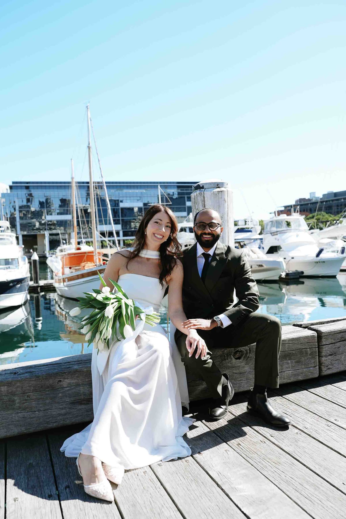 MAGDA AND CHINMAY (Registry Wedding and lunch at Dear SAint Eloise)