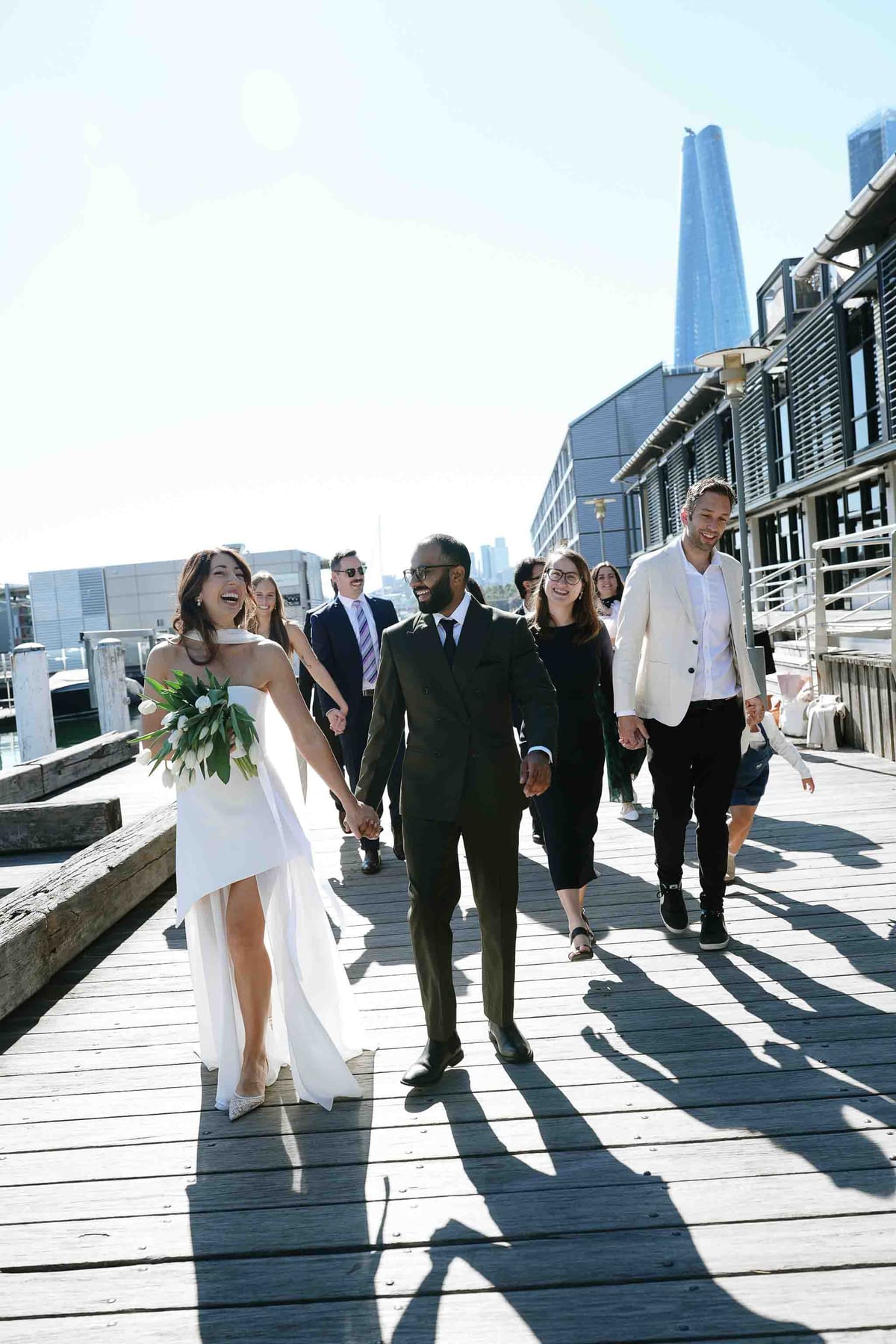 MAGDA AND CHINMAY (Registry Wedding and lunch at Dear SAint Eloise)