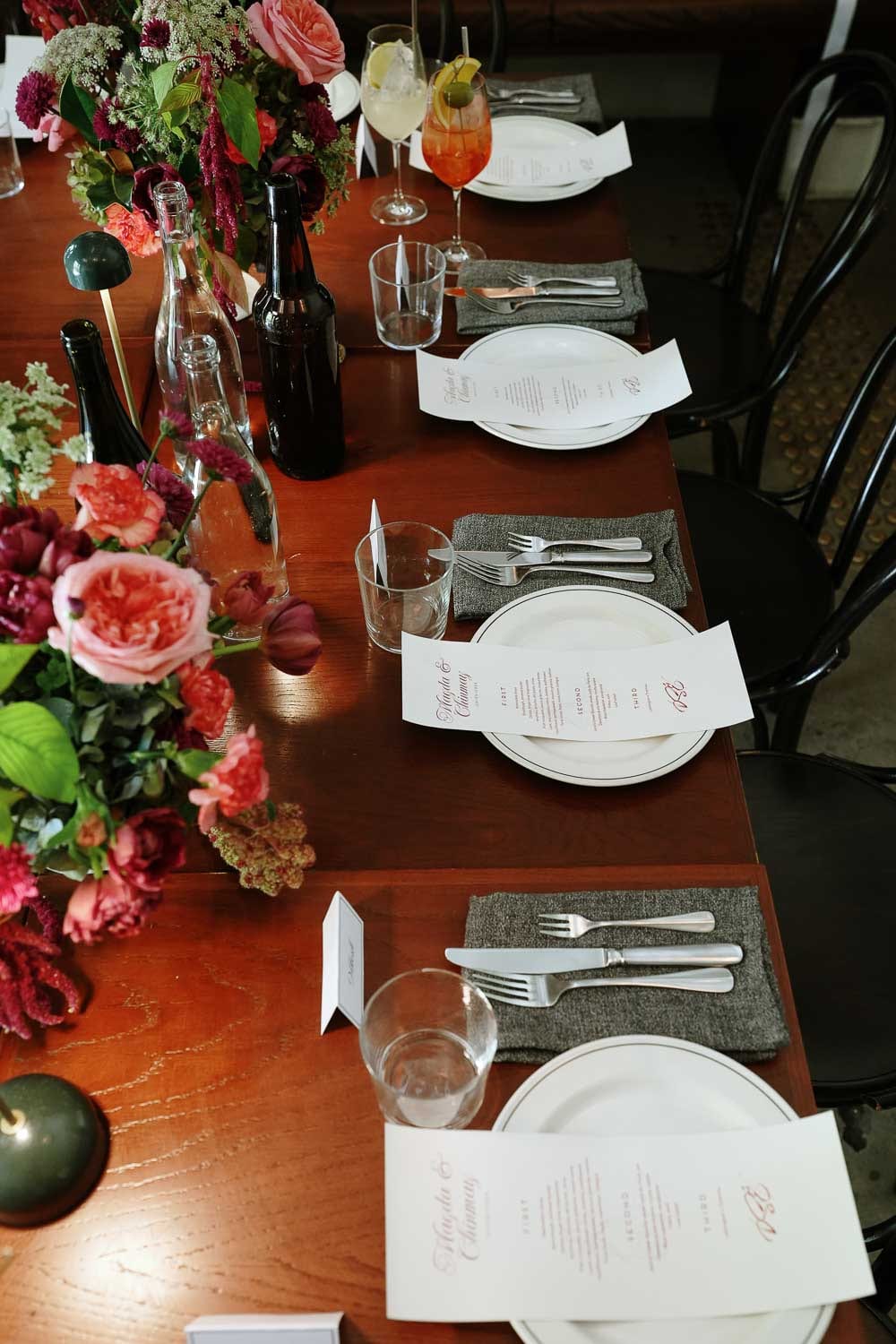 MAGDA AND CHINMAY (Registry Wedding and lunch at Dear SAint Eloise)
