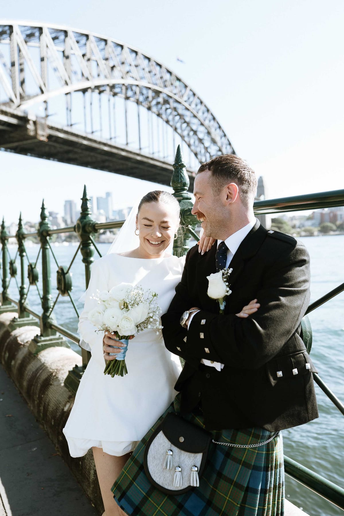 MARC AND FRAN (Modern Scottish Sydney Elopement Across Iconic City Landmarks)