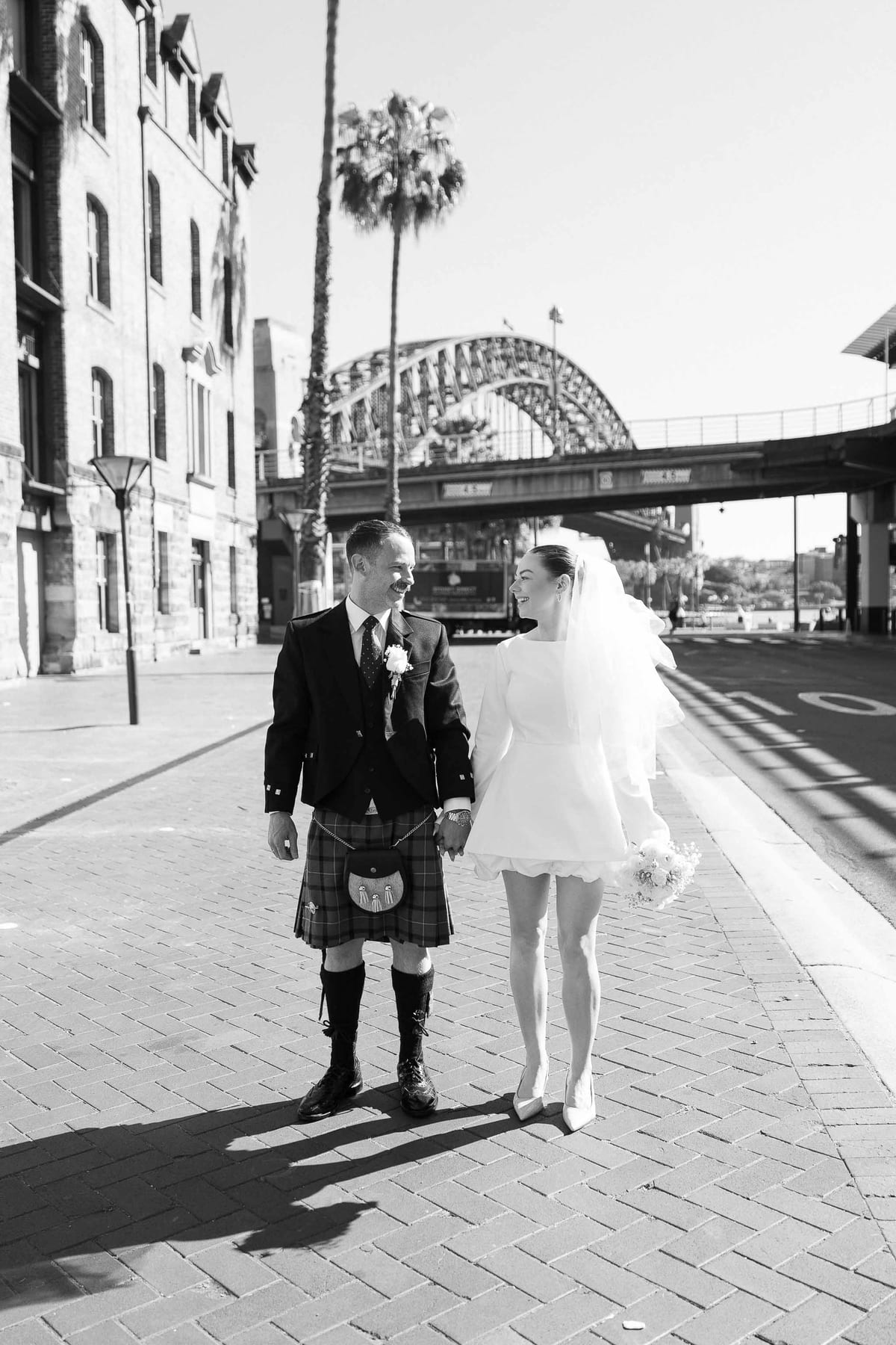 MARC AND FRAN (Modern Scottish Sydney Elopement Across Iconic City Landmarks)