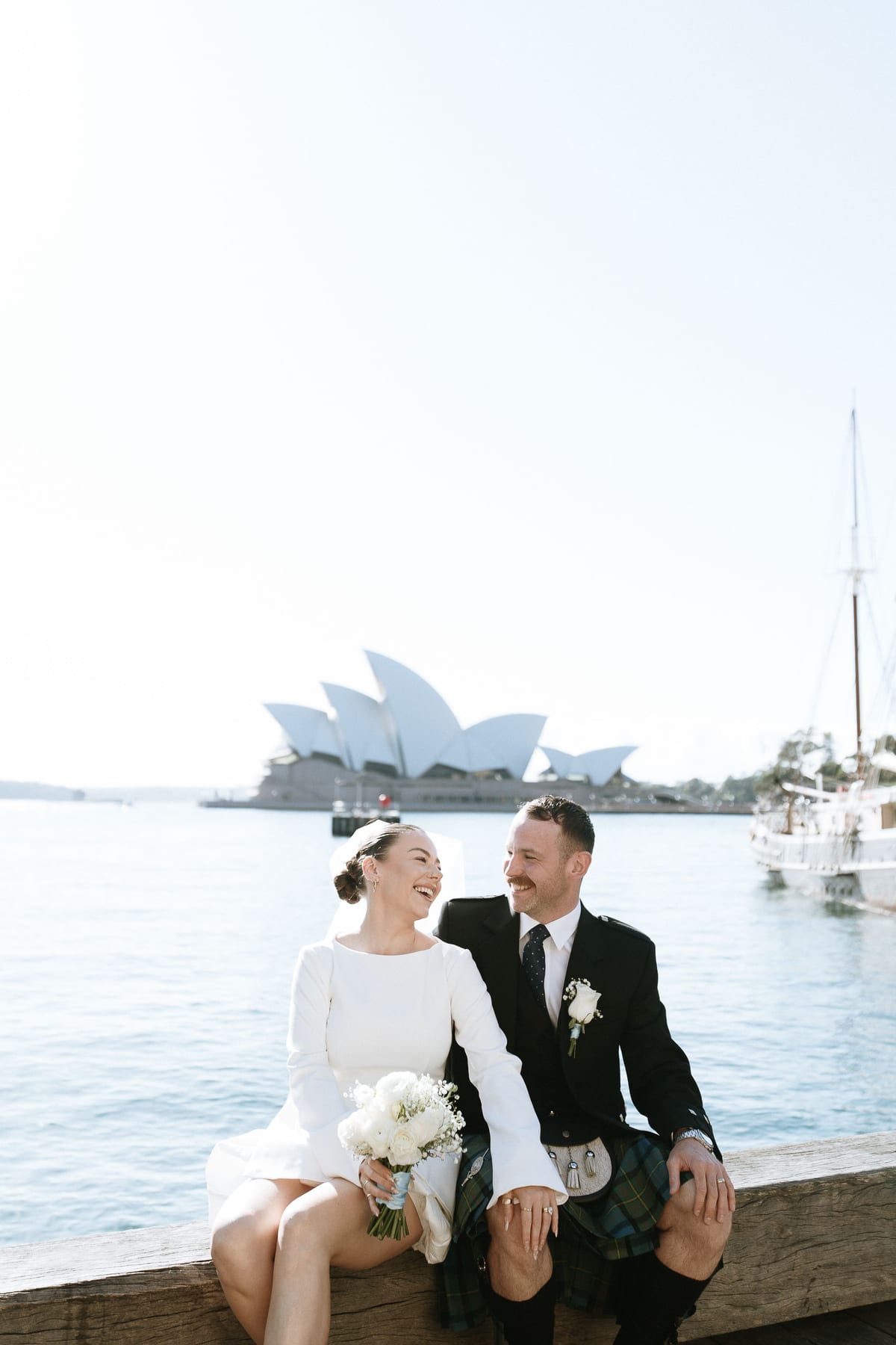 MARC AND FRAN (Modern Scottish Sydney Elopement Across Iconic City Landmarks)