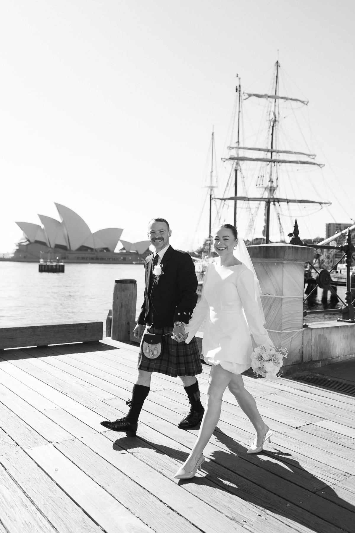 MARC AND FRAN (Modern Scottish Sydney Elopement Across Iconic City Landmarks)