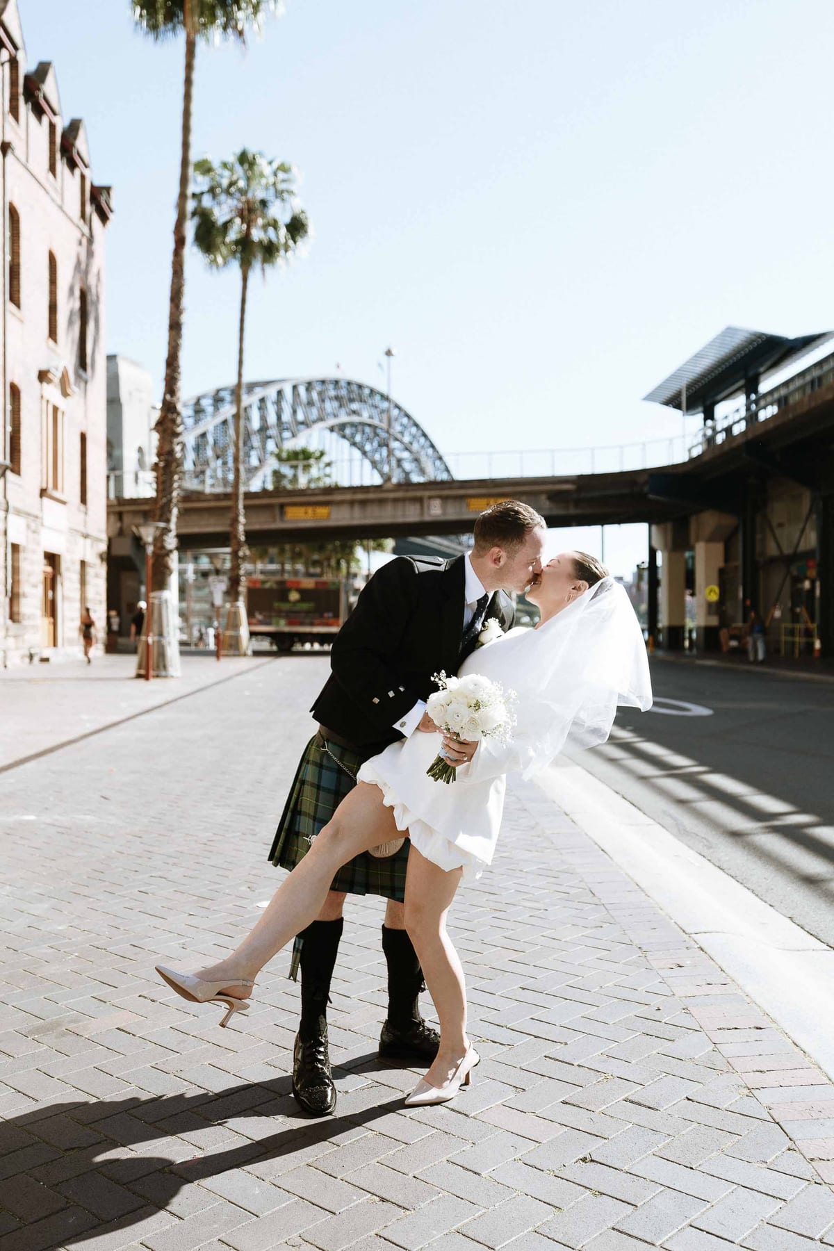 MARC AND FRAN (Modern Scottish Sydney Elopement Across Iconic City Landmarks)