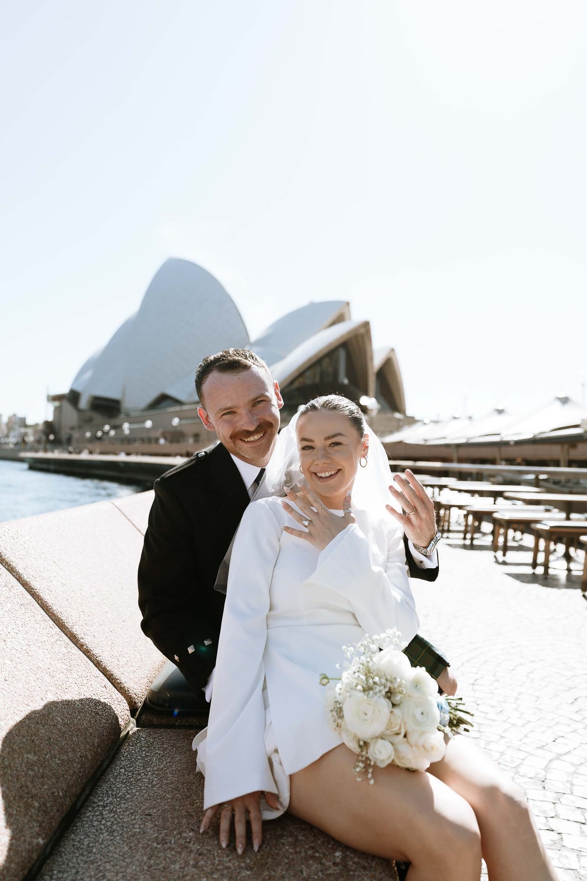MARC AND FRAN (Modern Scottish Sydney Elopement Across Iconic City Landmarks)