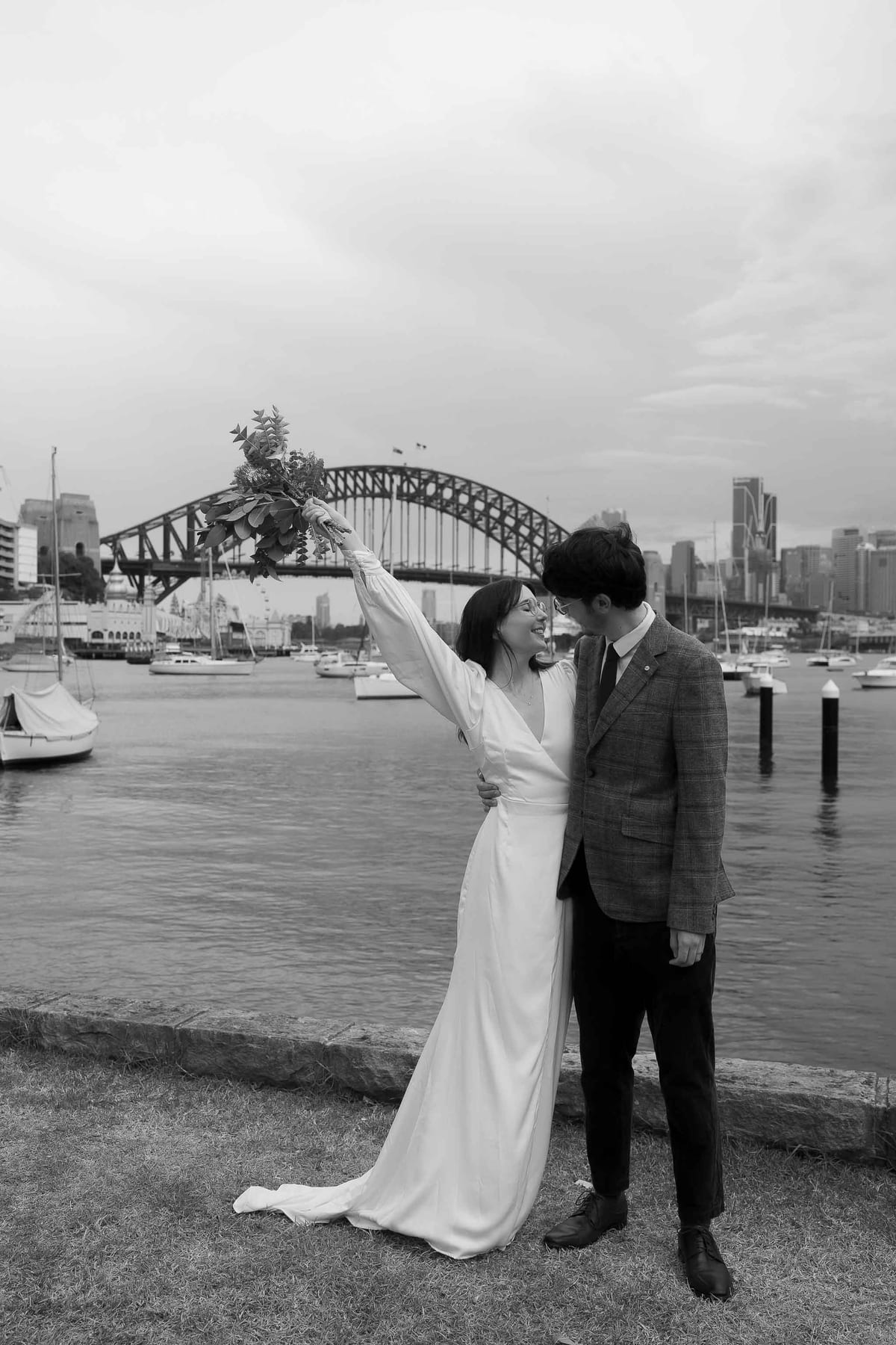 JOSH AND MADELINE (Romantic Elopement at Wendy’s Secret Garden, Lavender Bay and North Sydney Waterfront)