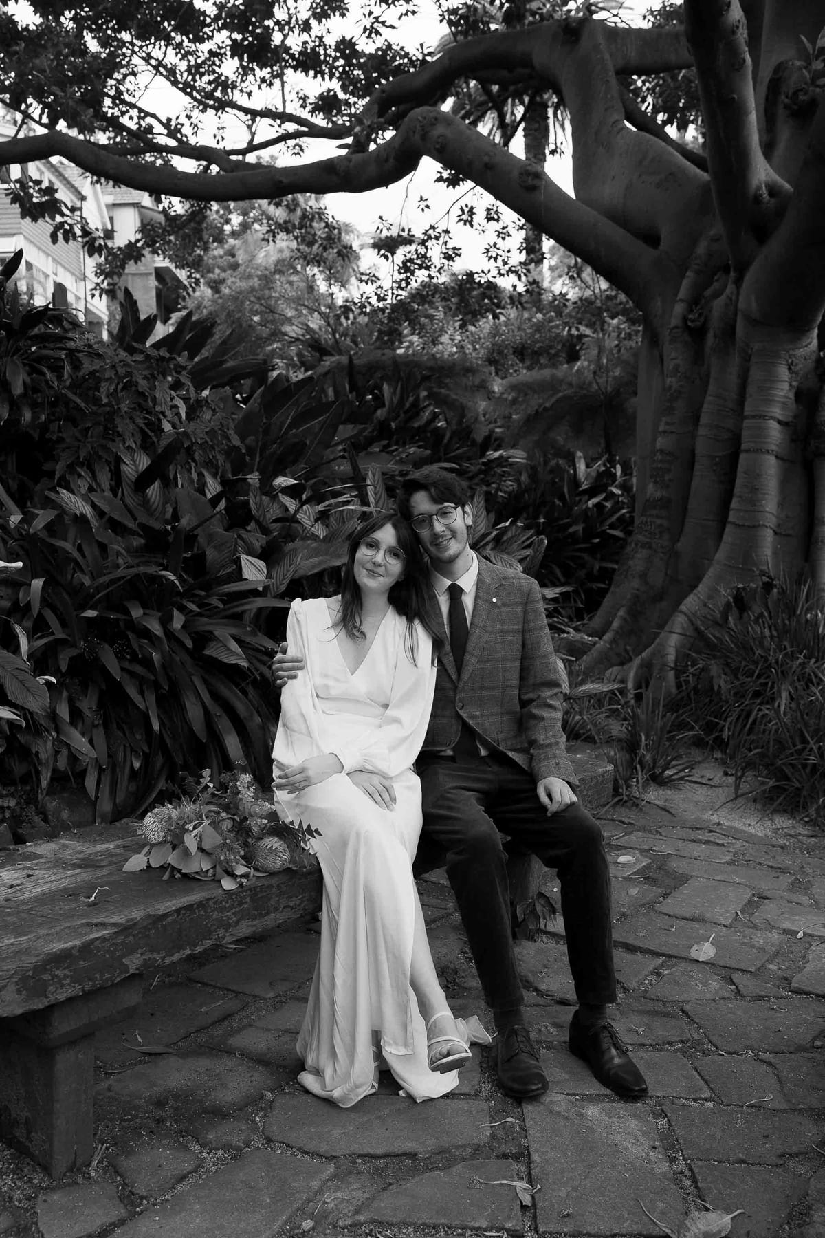 JOSH AND MADELINE (Romantic Elopement at Wendy’s Secret Garden, Lavender Bay and North Sydney Waterfront)