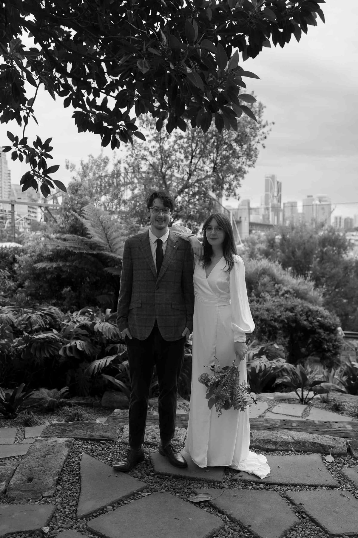 JOSH AND MADELINE (Romantic Elopement at Wendy’s Secret Garden, Lavender Bay and North Sydney Waterfront)