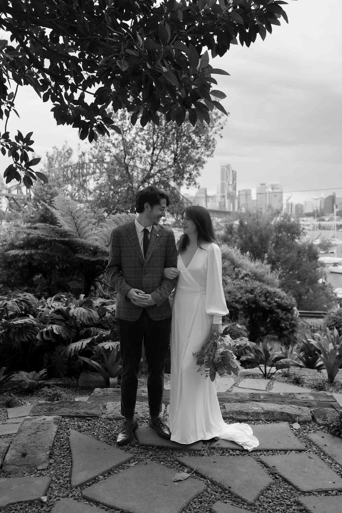 JOSH AND MADELINE (Romantic Elopement at Wendy’s Secret Garden, Lavender Bay and North Sydney Waterfront)