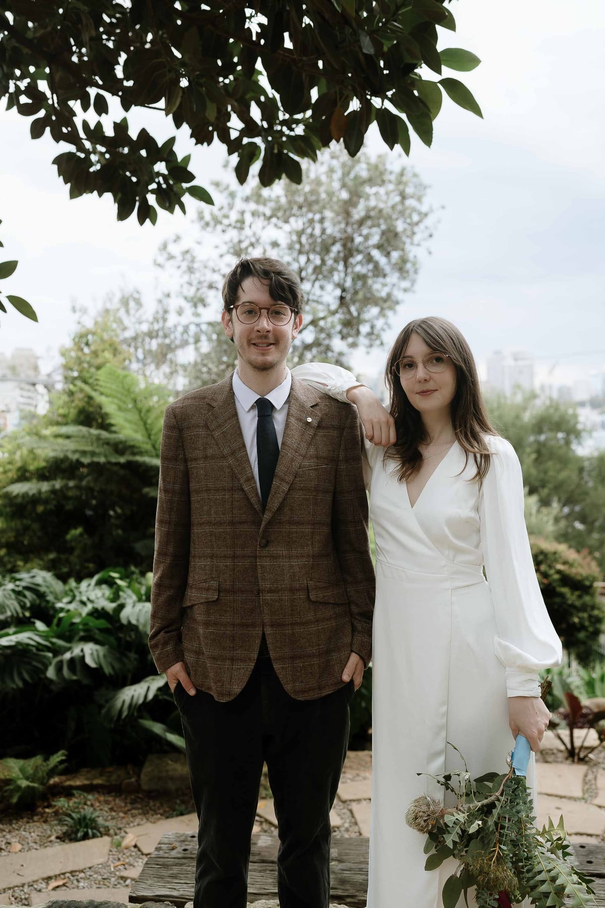 JOSH AND MADELINE (Romantic Elopement at Wendy’s Secret Garden, Lavender Bay and North Sydney Waterfront)
