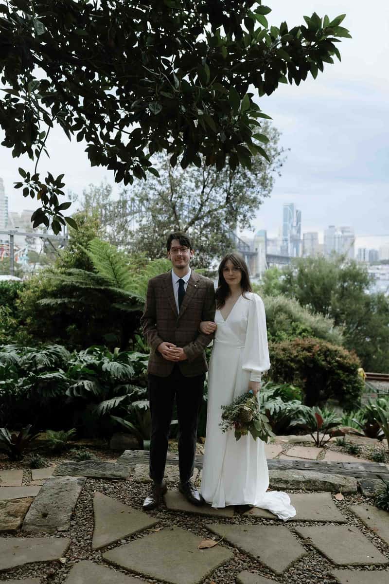 JOSH AND MADELINE (Romantic Elopement at Wendy’s Secret Garden, Lavender Bay and North Sydney Waterfront)