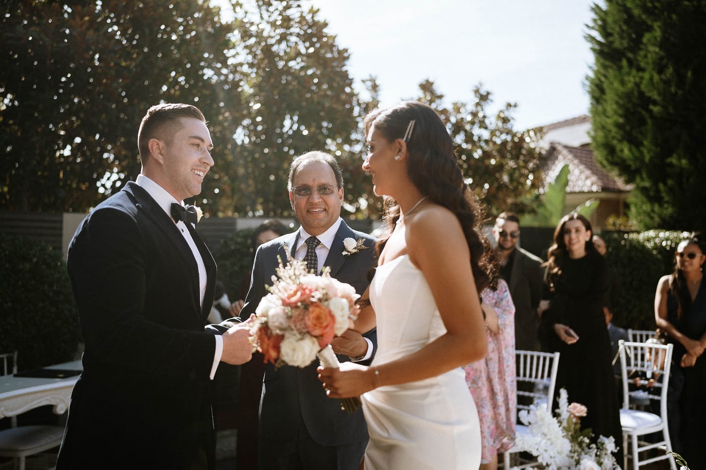 Mitch and Nicole (Fashion Led Sydney Opera House Wedding, NSW Library and Harbour Bridge)