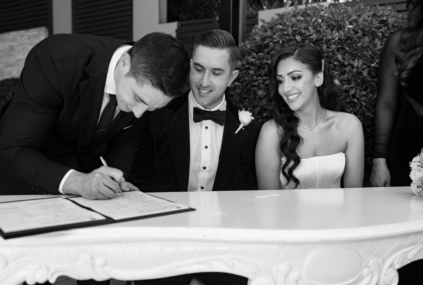 Mitch and Nicole (Fashion Led Sydney Opera House Wedding, NSW Library and Harbour Bridge)
