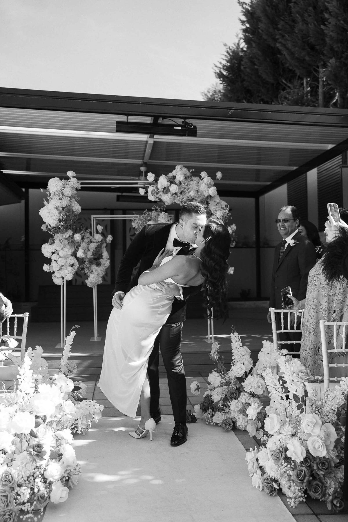 Mitch and Nicole (Fashion Led Sydney Opera House Wedding, NSW Library and Harbour Bridge)