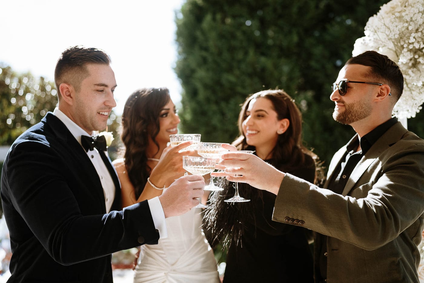 Mitch and Nicole (Fashion Led Sydney Opera House Wedding, NSW Library and Harbour Bridge)