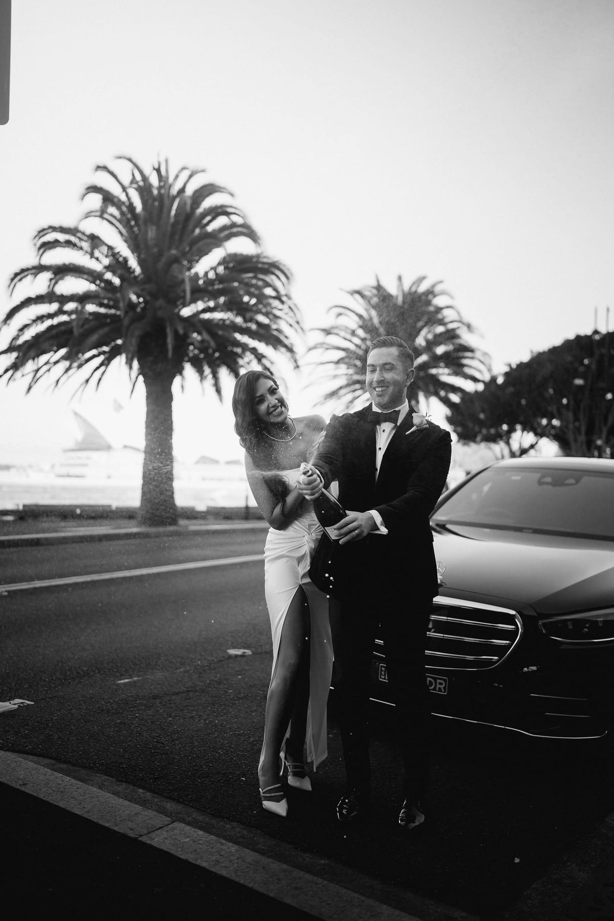Mitch and Nicole (Fashion Led Sydney Opera House Wedding, NSW Library and Harbour Bridge)