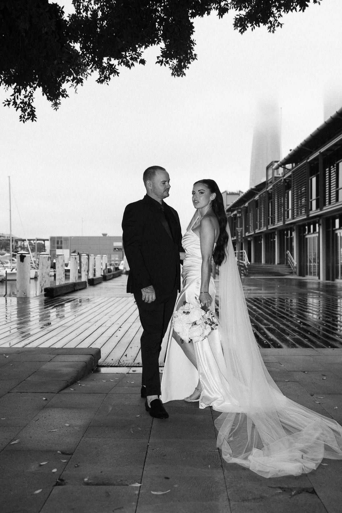 ZANE AND TORI (Pyrmont Registry Wedding and Modern Sydney CBD Elopement)