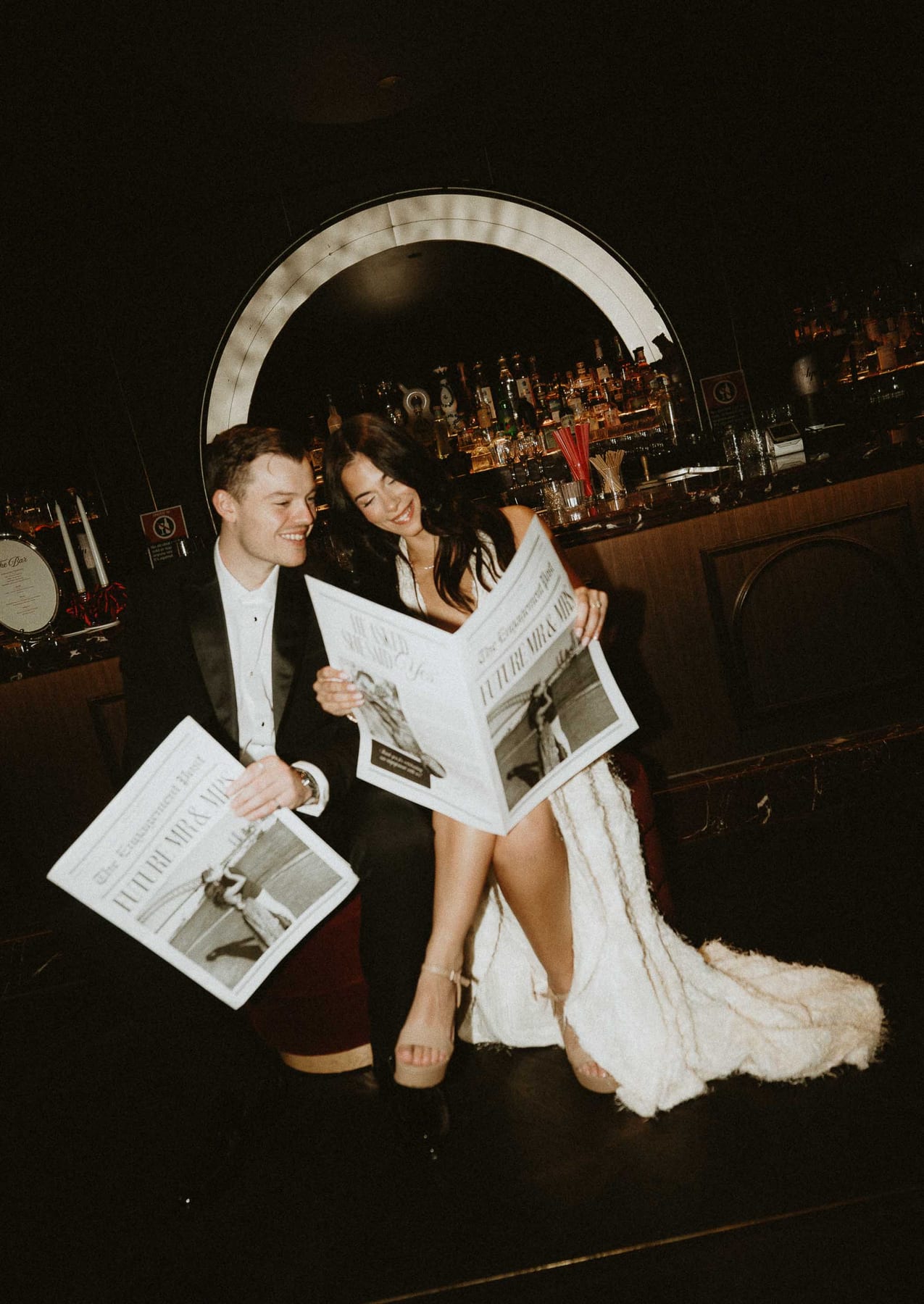 DIANA AND MATT (Moody Jazz Bar Engagement Party at Midtown Lounge Bar Sydney)