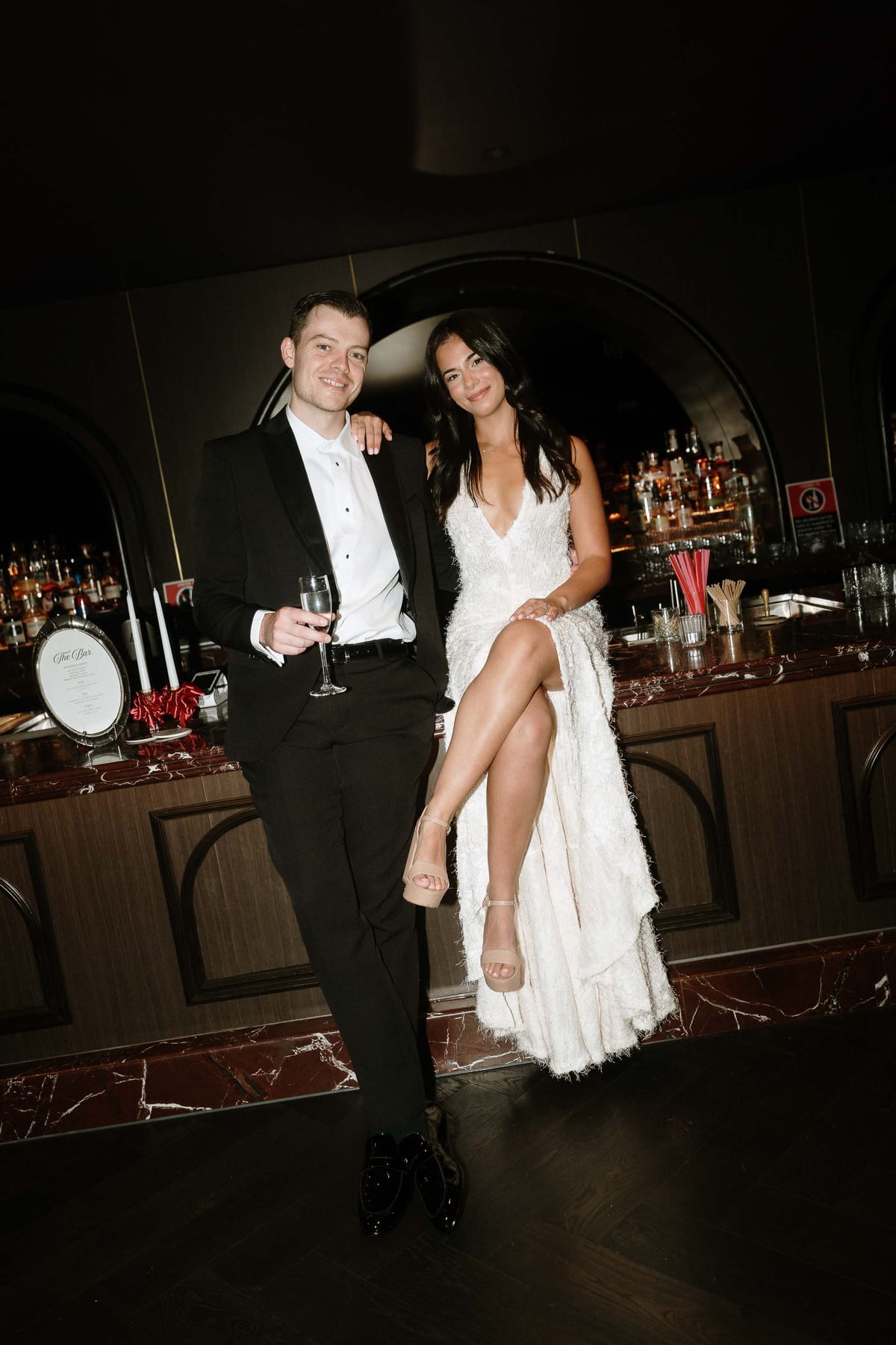 DIANA AND MATT (Moody Jazz Bar Engagement Party at Midtown Lounge Bar Sydney)