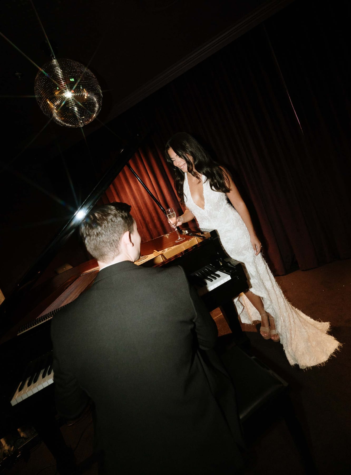 DIANA AND MATT (Moody Jazz Bar Engagement Party at Midtown Lounge Bar Sydney)