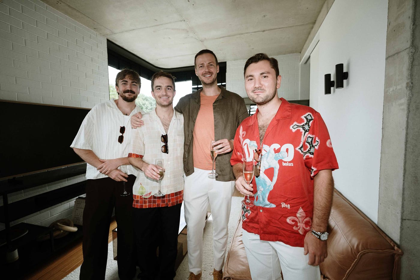 Lara and Harrison (Fun retro Engagement Party at Tatler, Darlinghurst, Sydney)