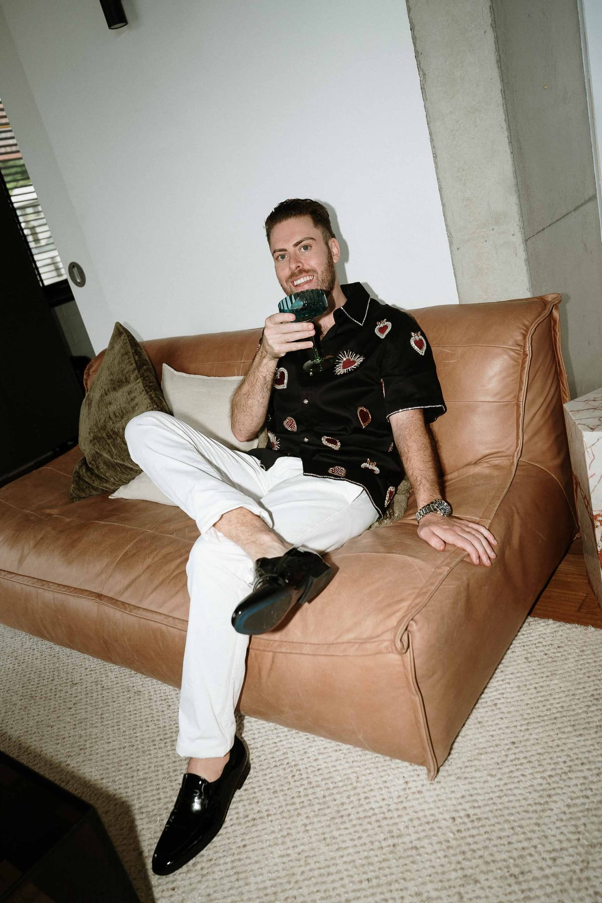 Lara and Harrison (Fun retro Engagement Party at Tatler, Darlinghurst, Sydney)