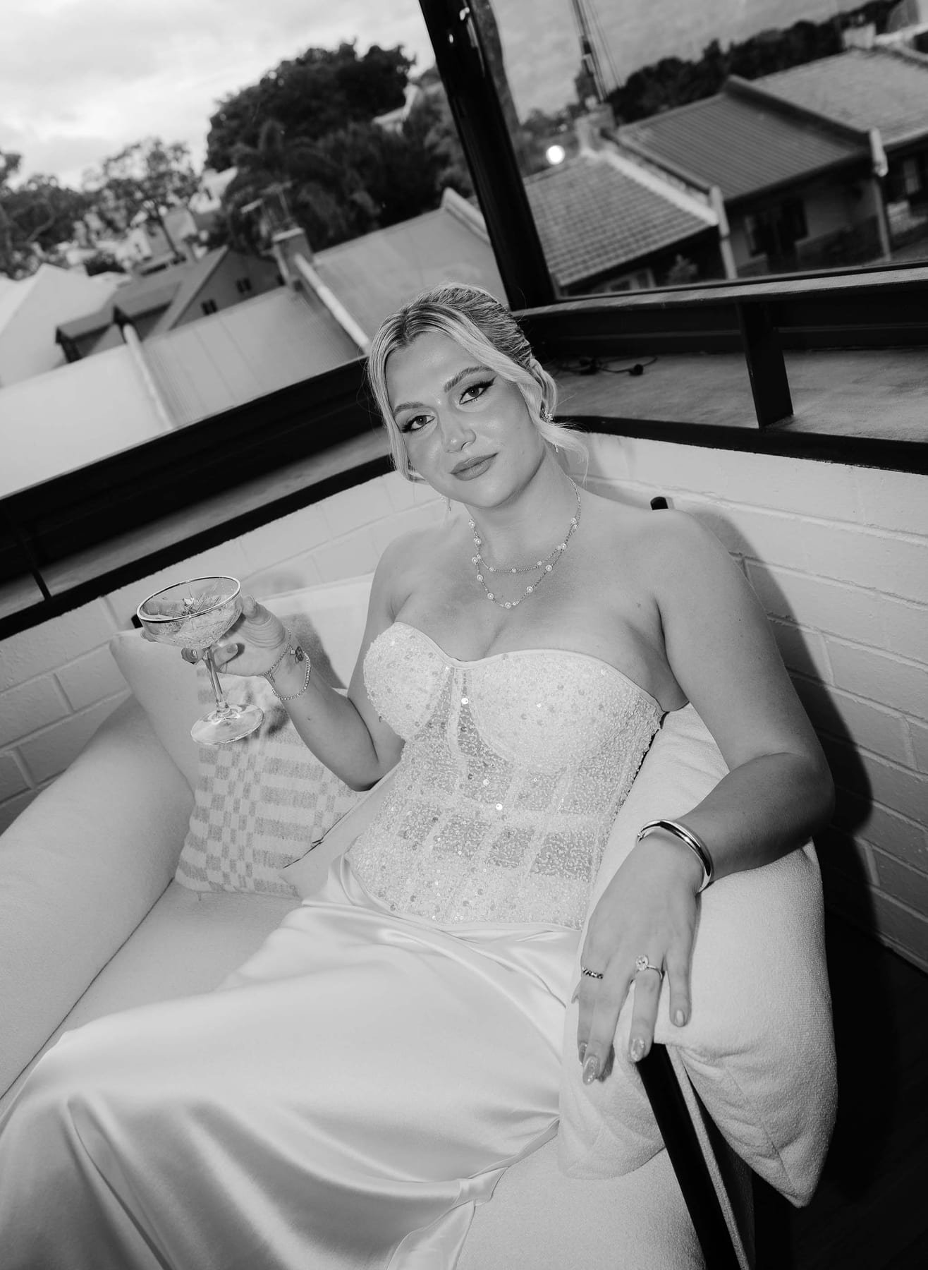 Lara and Harrison (Fun retro Engagement Party at Tatler, Darlinghurst, Sydney)