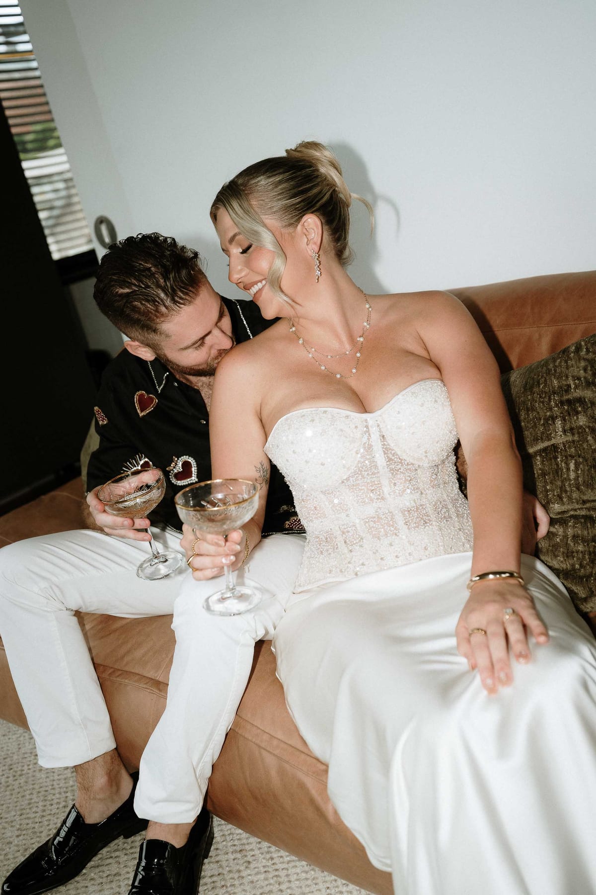 Lara and Harrison (Fun retro Engagement Party at Tatler, Darlinghurst, Sydney)