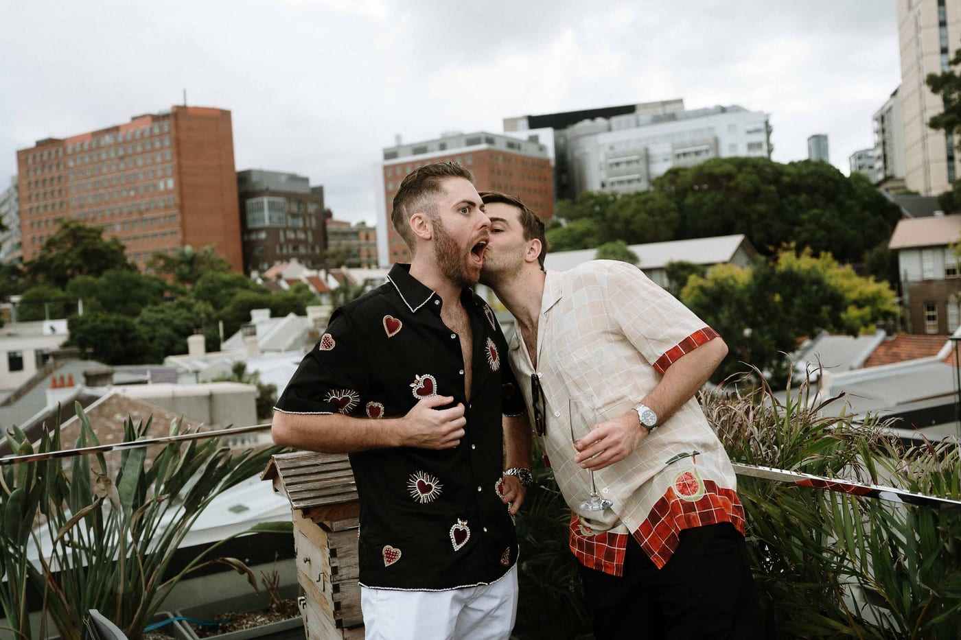 Lara and Harrison (Fun retro Engagement Party at Tatler, Darlinghurst, Sydney)