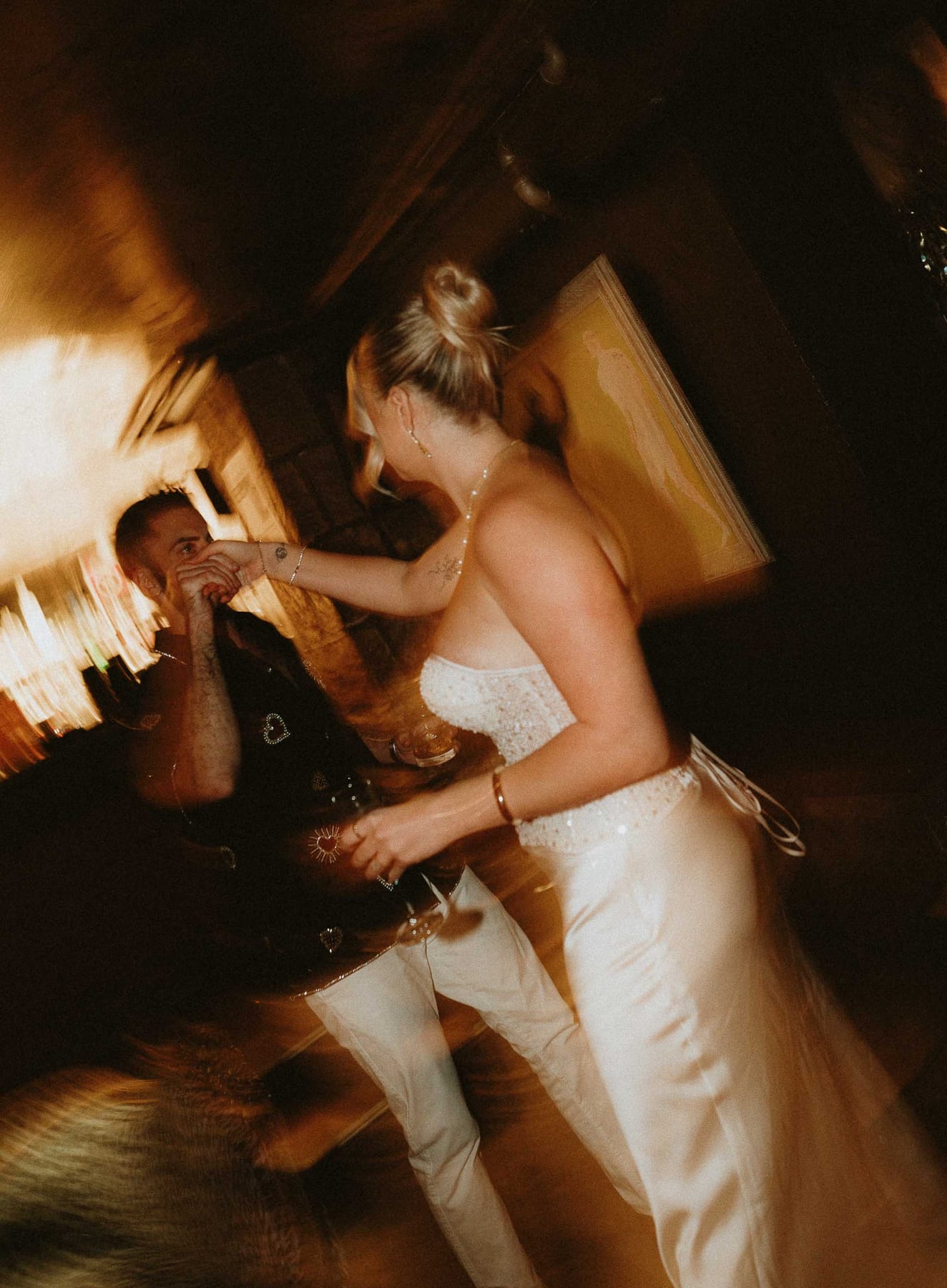 Lara and Harrison (Fun retro Engagement Party at Tatler, Darlinghurst, Sydney)