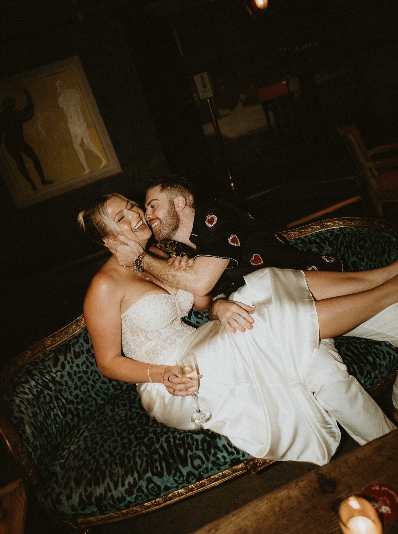 Lara and Harrison (Fun retro Engagement Party at Tatler, Darlinghurst, Sydney)