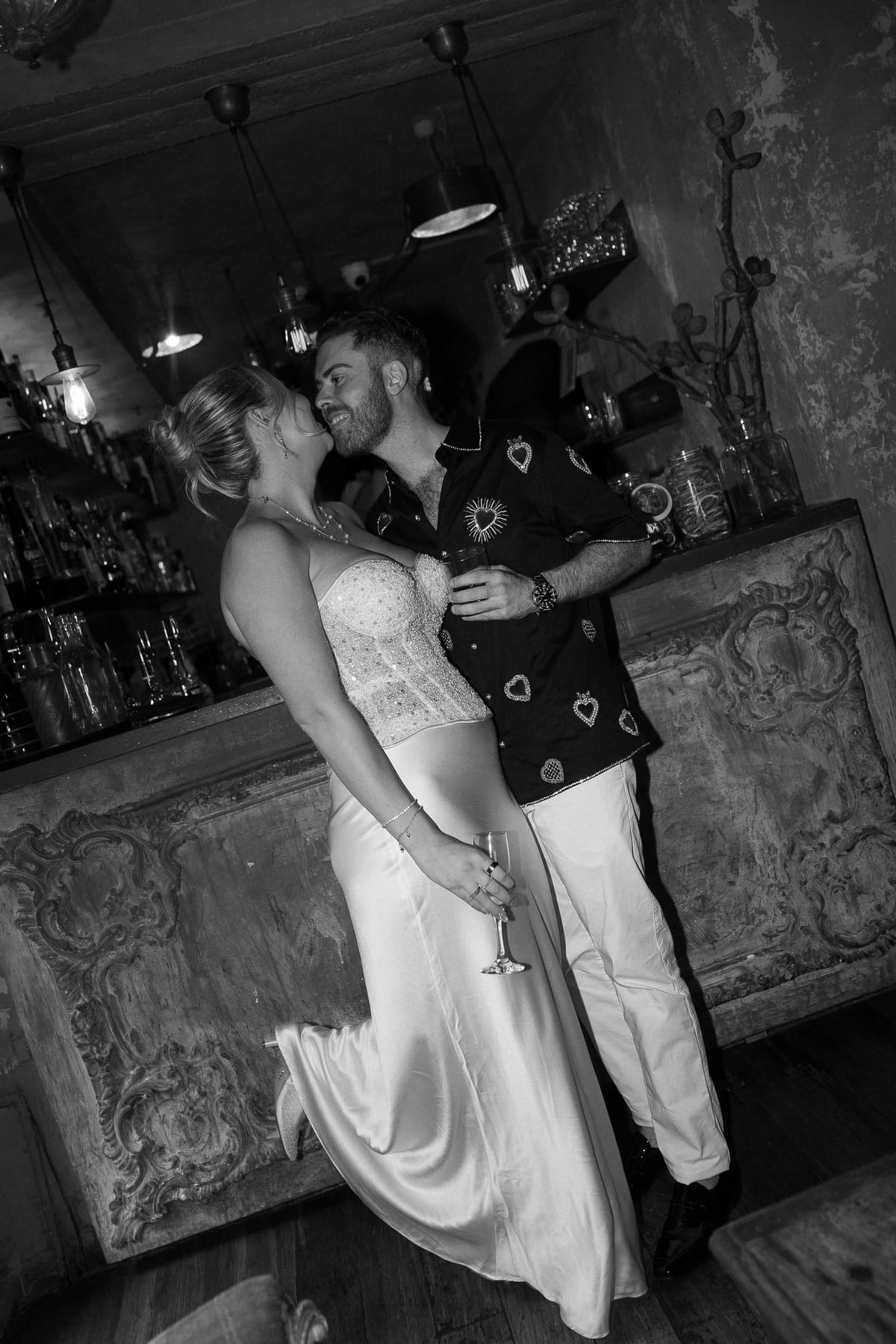 Lara and Harrison (Fun retro Engagement Party at Tatler, Darlinghurst, Sydney)