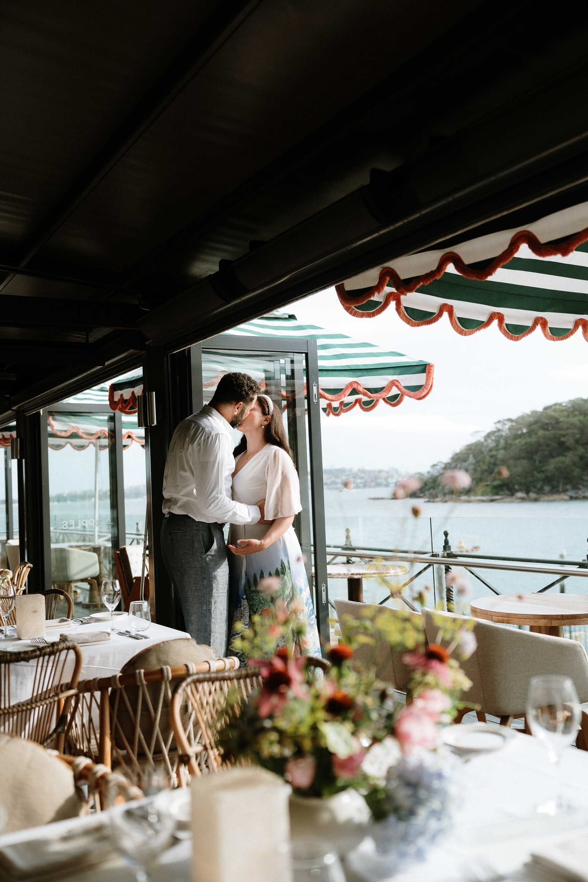 KWAME AND ELISE (Sunset Wedding Reception at Ripples Chowder Bay Sydney)