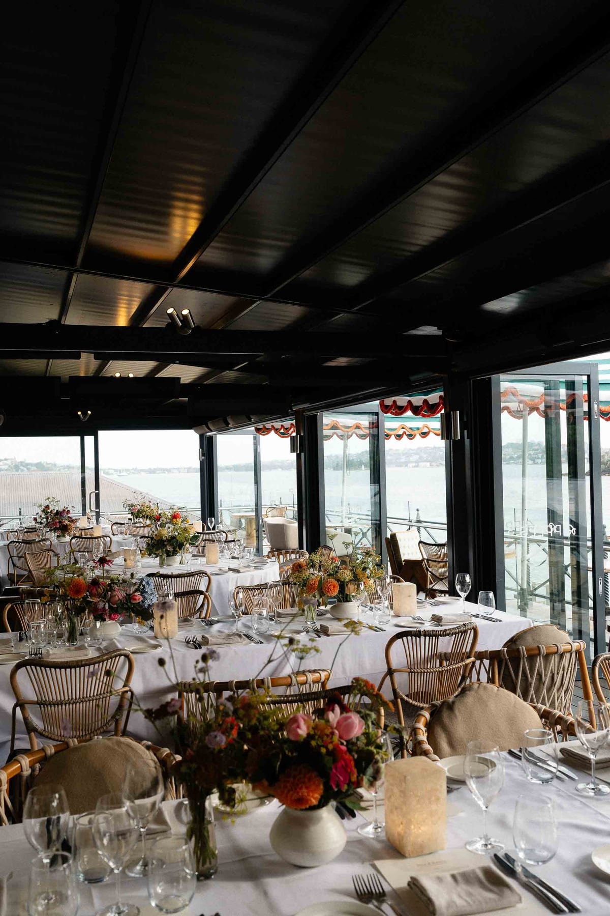 KWAME AND ELISE (Sunset Wedding Reception at Ripples Chowder Bay Sydney)