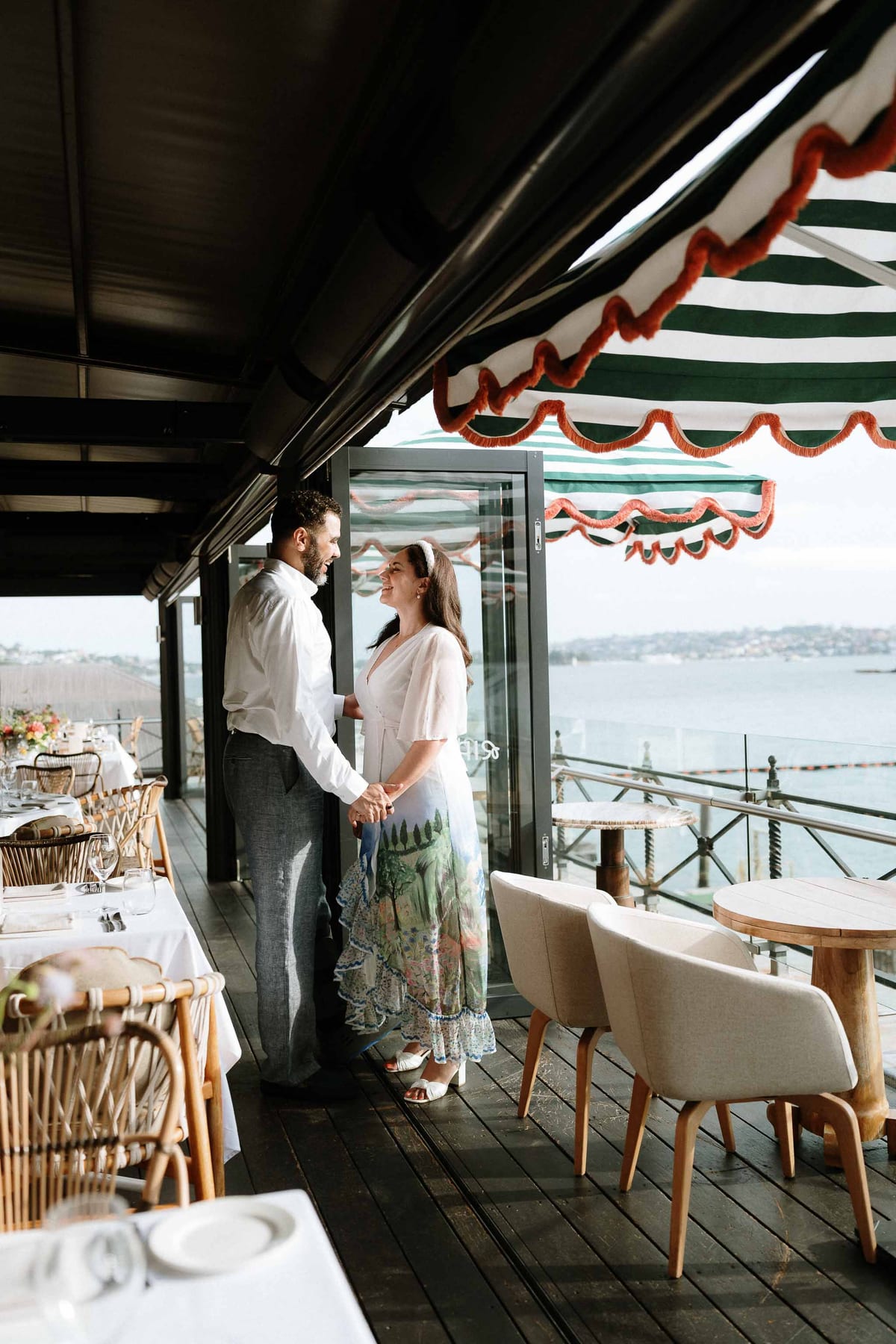 KWAME AND ELISE (Sunset Wedding Reception at Ripples Chowder Bay Sydney)